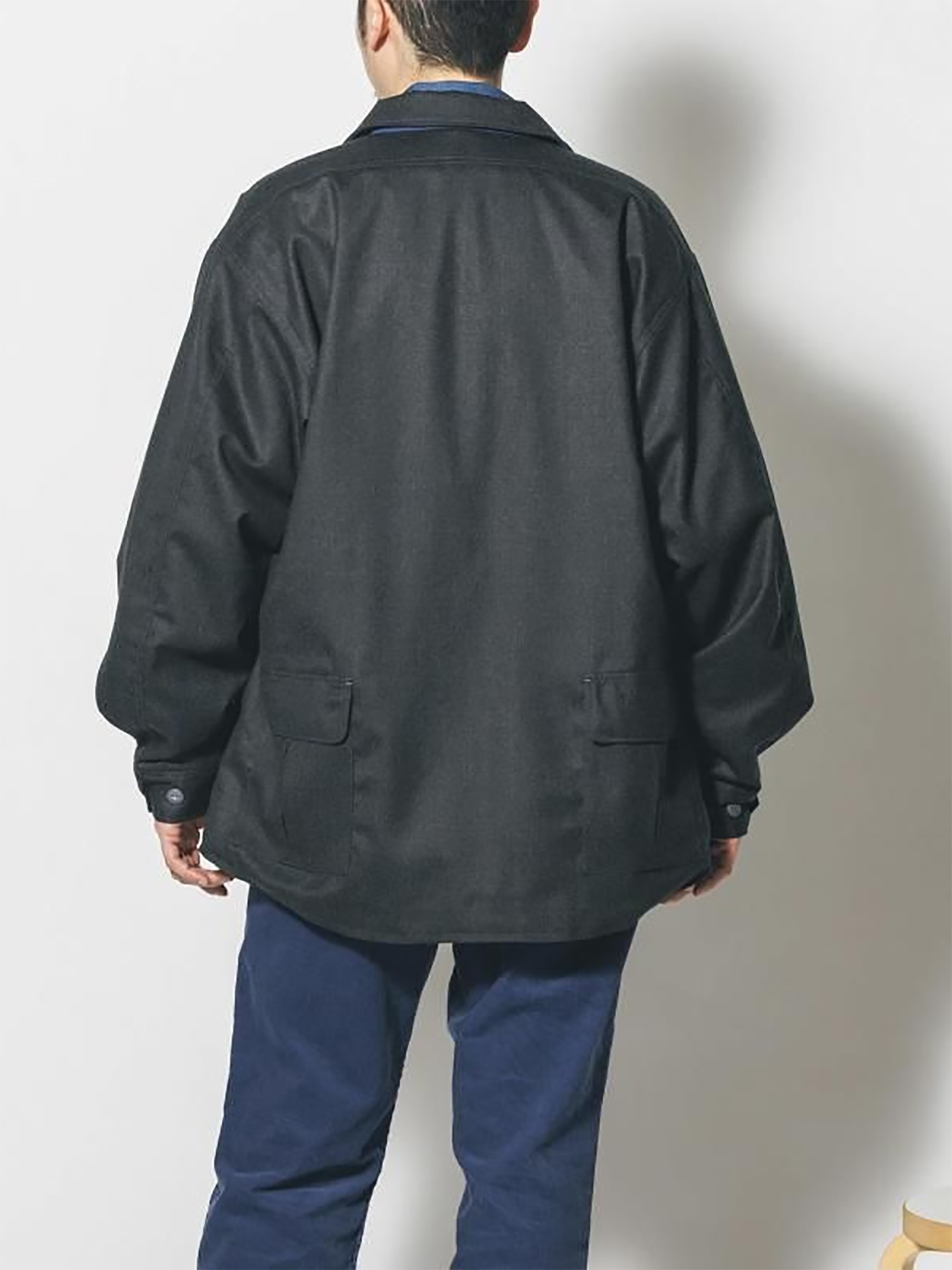 CATTA BDU Shirt Jacket-Washable Wool Charcoal