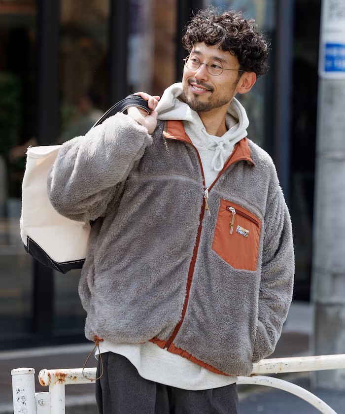 #預購 日本限定 Freak's Store 標誌 雙面尼龍抓絨夾克外套 五色