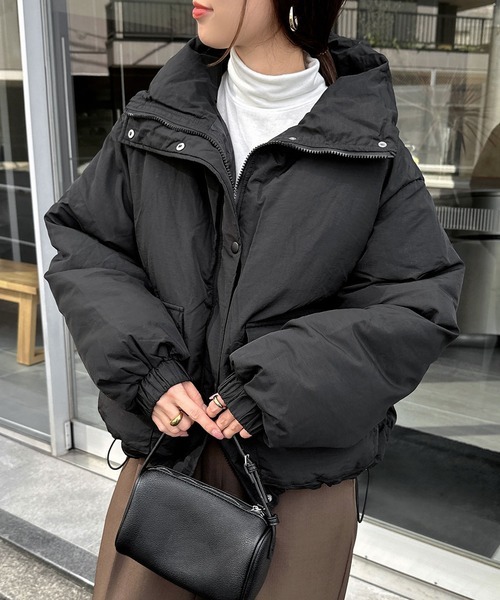 日本🇯🇵連線 And me 大口袋立領鋪棉外套 寬鬆 4色(任買兩件711免運)/預購