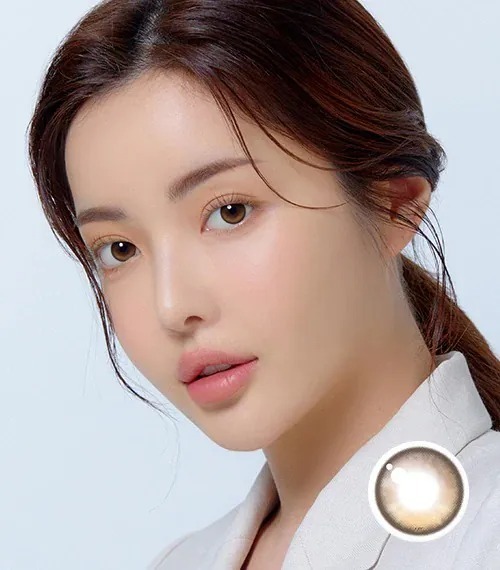 [日版限定][散光] Lensme Torica Qloring Brown｜散光彩妝隱形眼鏡