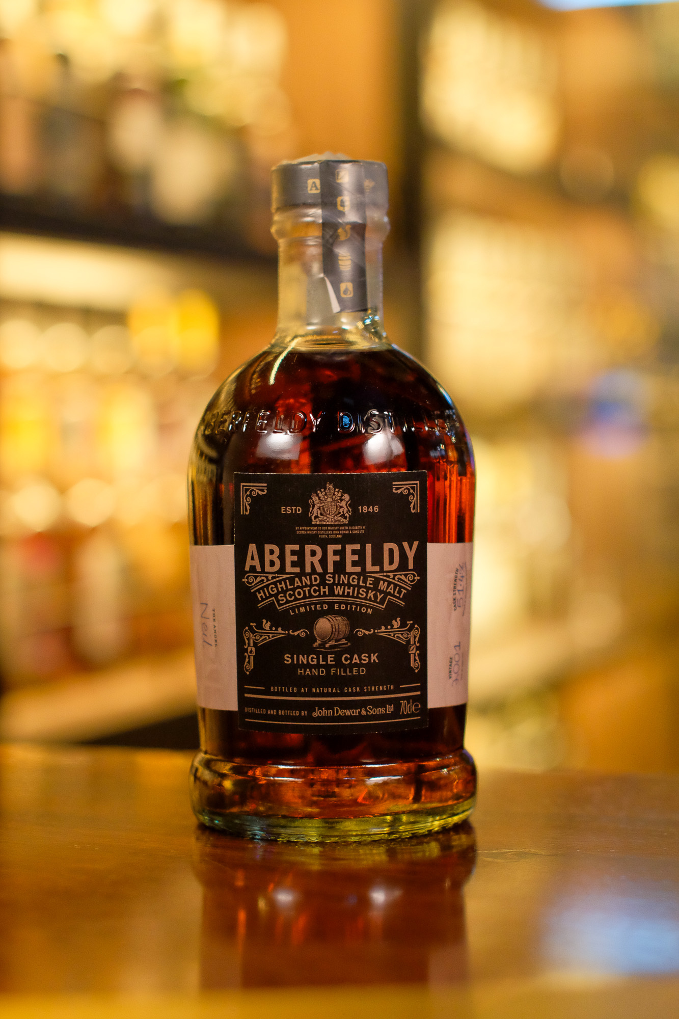 Aberfeldy Hand Filled 2001/2025 #500058 23 年 高地單桶手填單一麥芽威士忌 51.4% 700ml