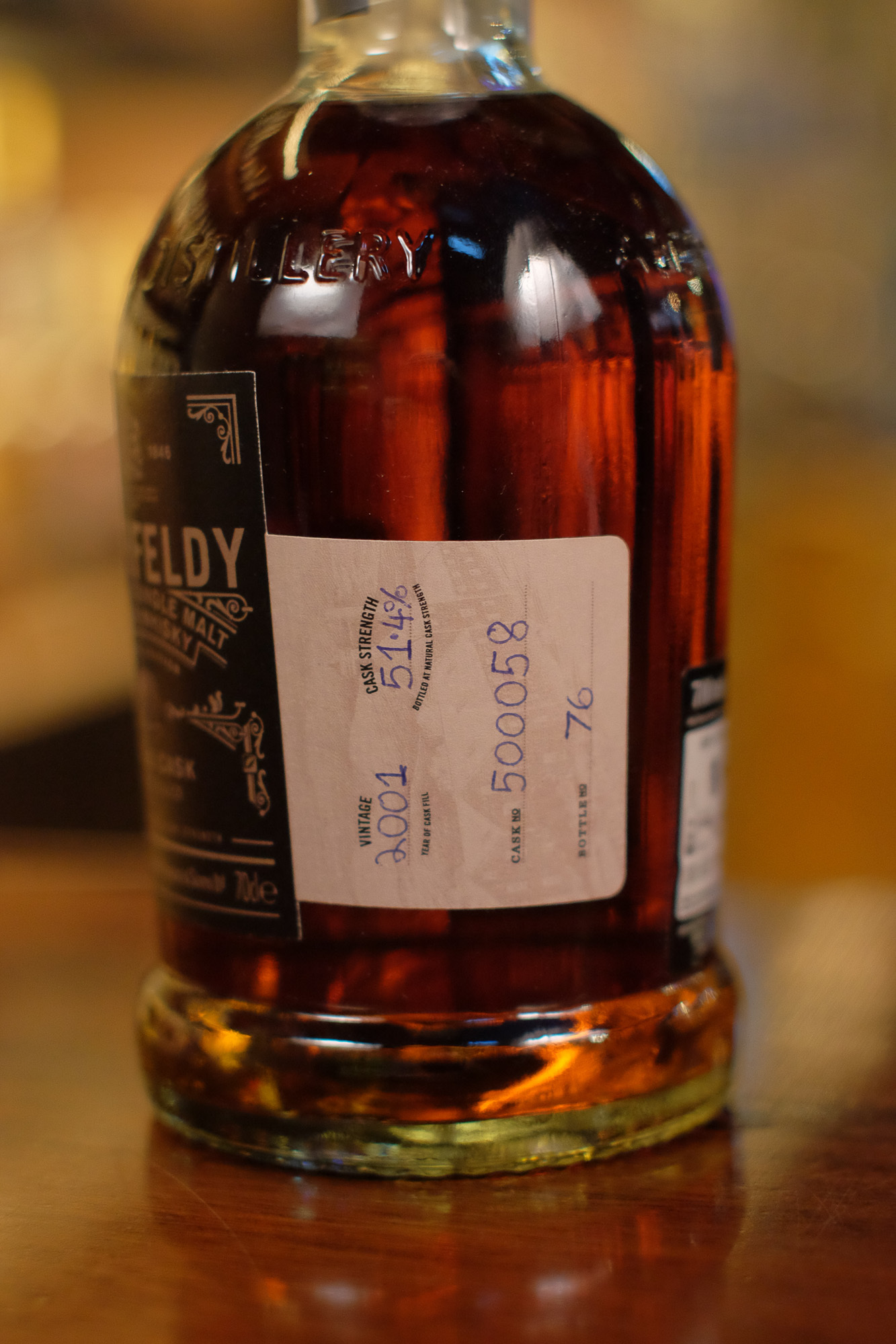 Aberfeldy Hand Filled 2001/2025 #500058 23 年 高地單桶手填單一麥芽威士忌 51.4% 700ml