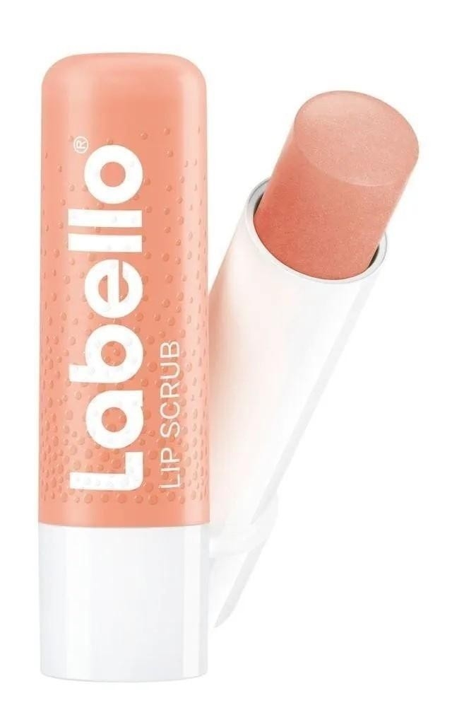 德國 Labello 草莓桃子磨砂護唇膏 4.8g
