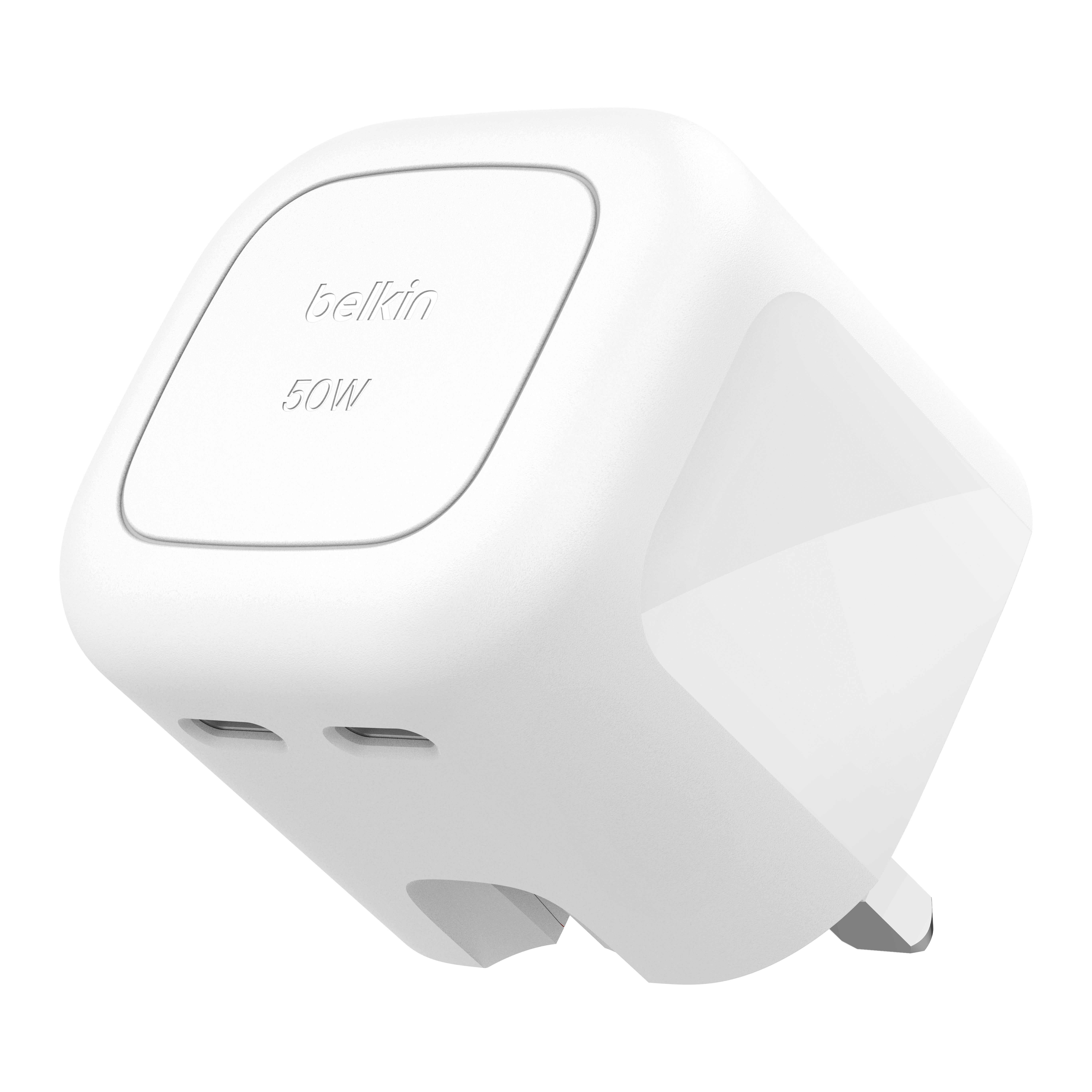 BoostCharge Pro Dual USB-C GaN Wall Charger 50W [WCH019]