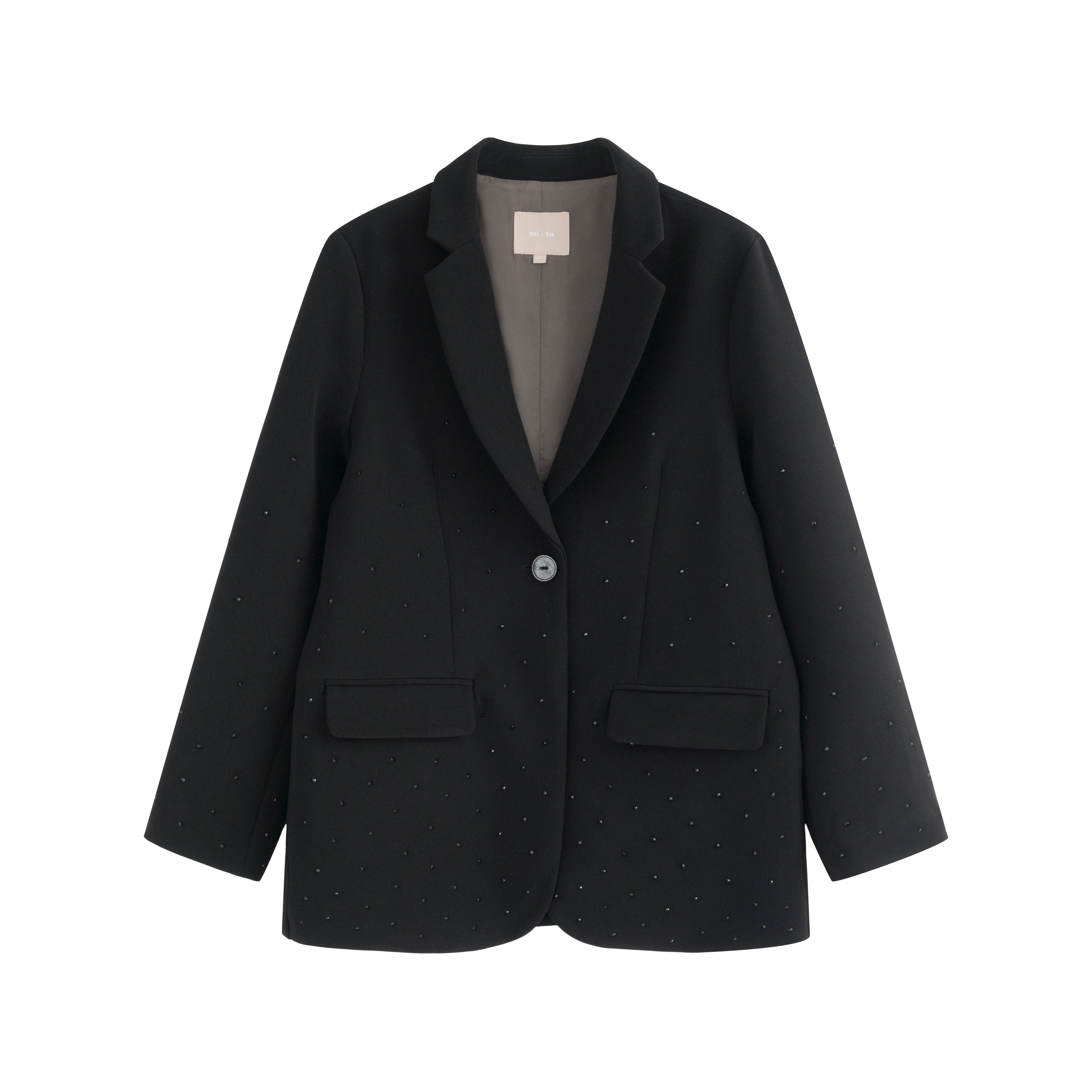 mi-tu 單釦西裝外套