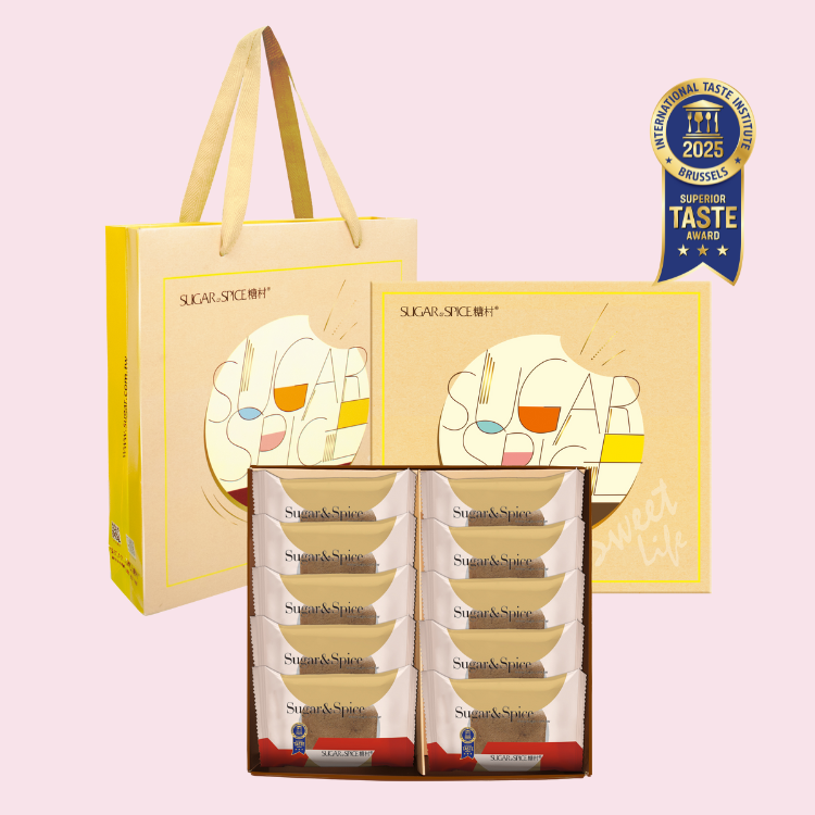 錫蘭紅茶薄捲餅10入禮盒 SS-07 - 糖村