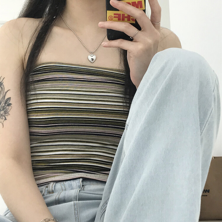 OFUSE - mini heart ball necklace