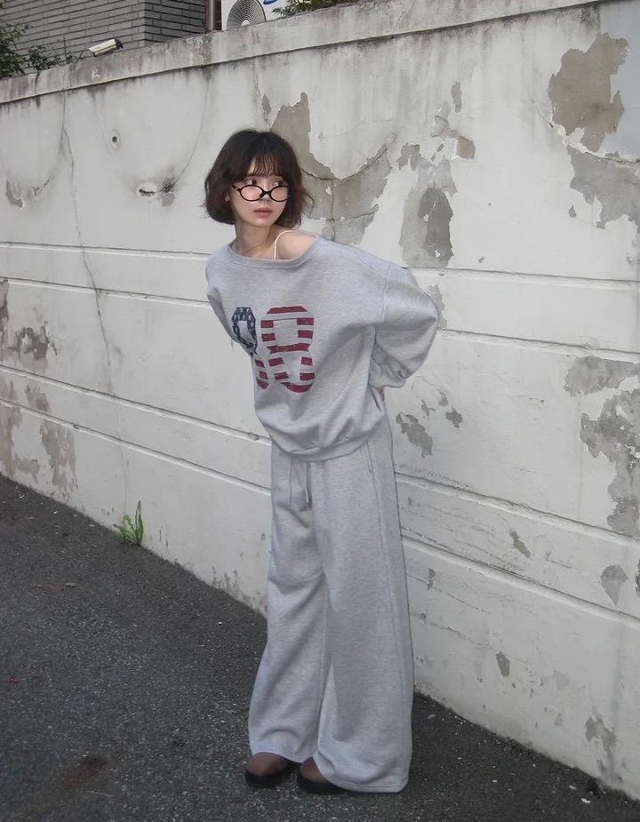 【優惠預訂】韓國USA 88 衛衣套裝（4色）