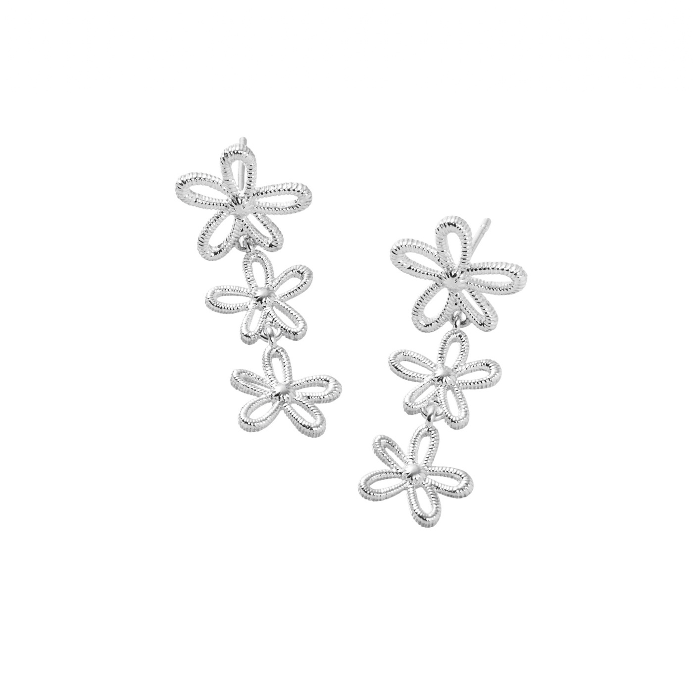 平價飾品,花,垂墜耳環