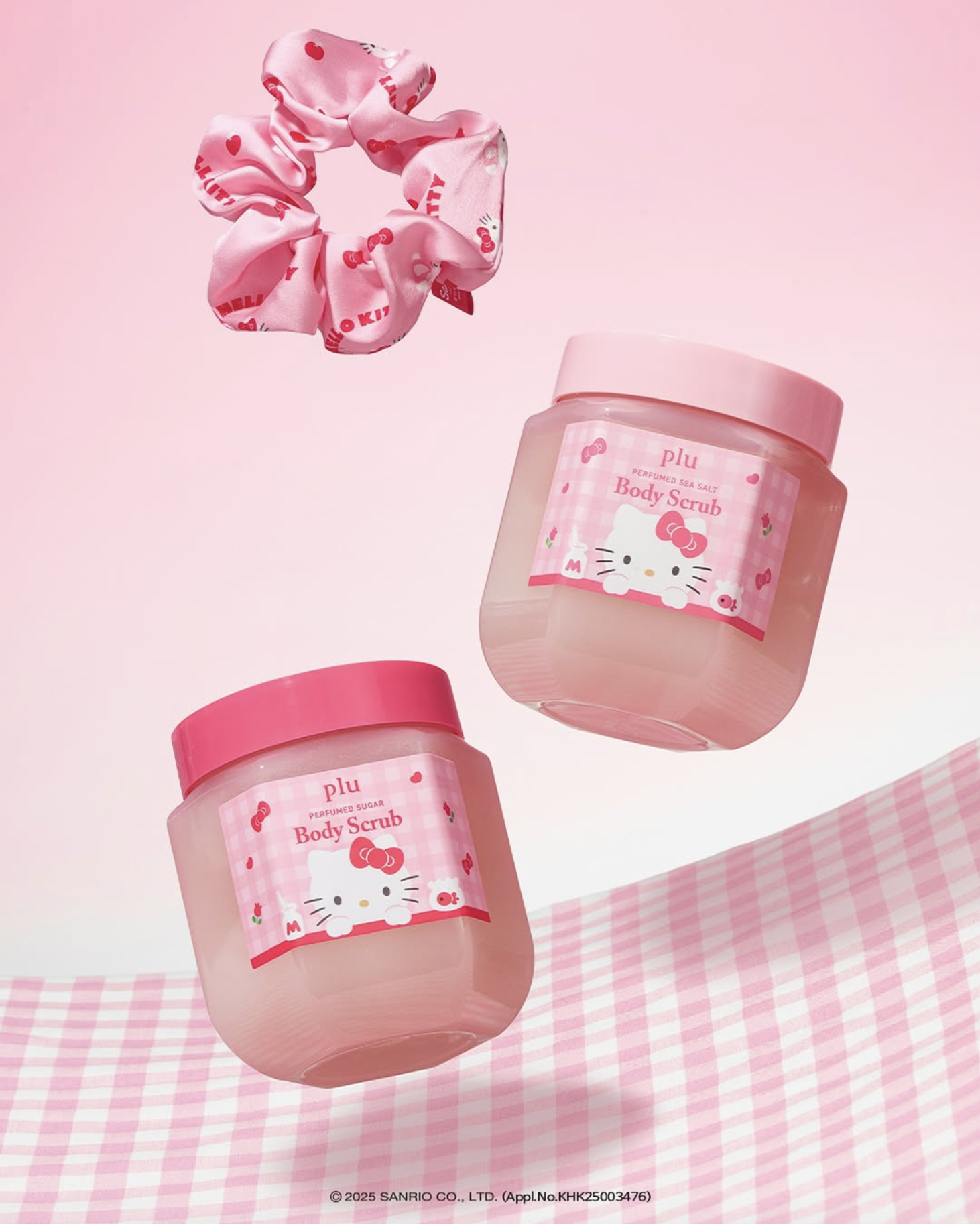 Plu perfumed sea salt body scrub X Hello Kitty聯名 香氛海鹽磨砂膏