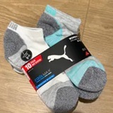[S] PUMA 1489814 MULTI 10 PAIR NO SHOW WOMEN'S SOCK, 888435268918 (SUZZ76)