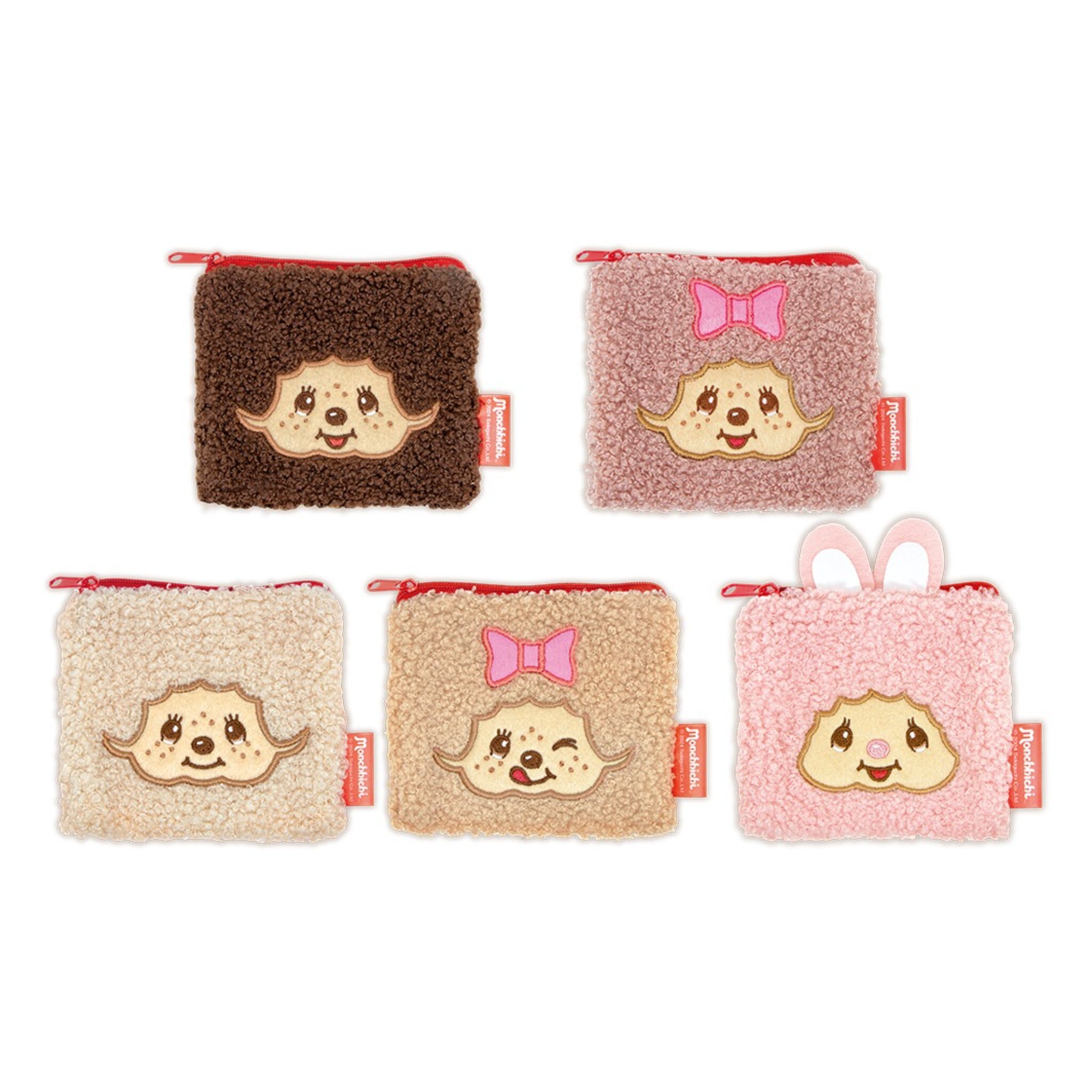 現貨┃Monchhichi 夢奇奇 蒙奇奇 毛毛 收納包 扭蛋