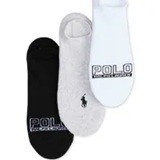 [S] POLO RALPH LAUREN MULTI 75458PK 3 PACK WOMENS LINER SOCKS, 47852553438 (SUZZ71)