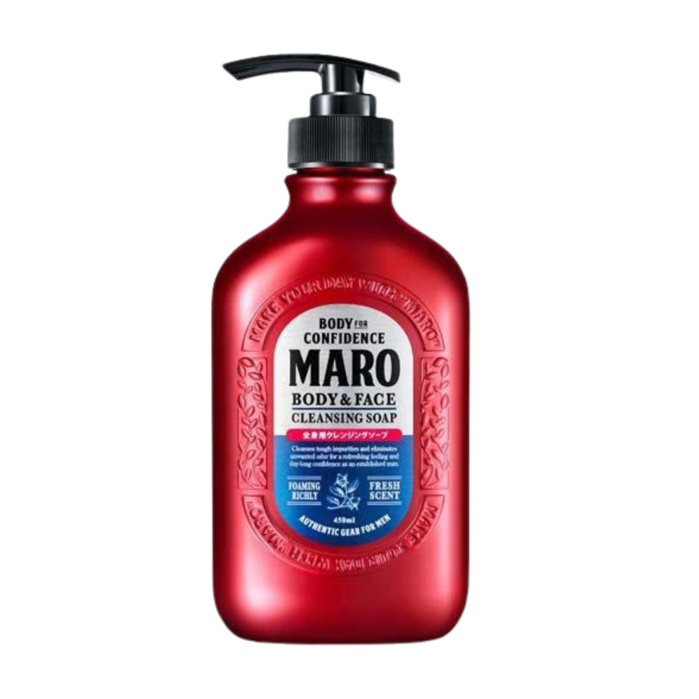 MARO 袪男臭抗菌沐浴露 450ml (Barcode:4582469490937)