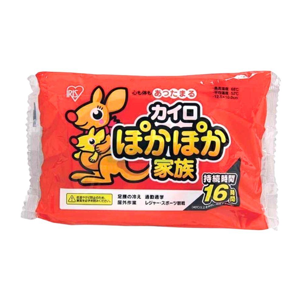 IRIS 溫馨家庭暖貼 16小時 10片 紅 (Barcode:4905009678938)
