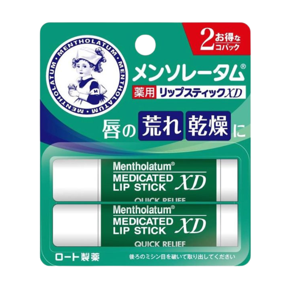 曼秀雷敦藥用潤唇膏XD 4gx2'S (Barcode:4987241105106)