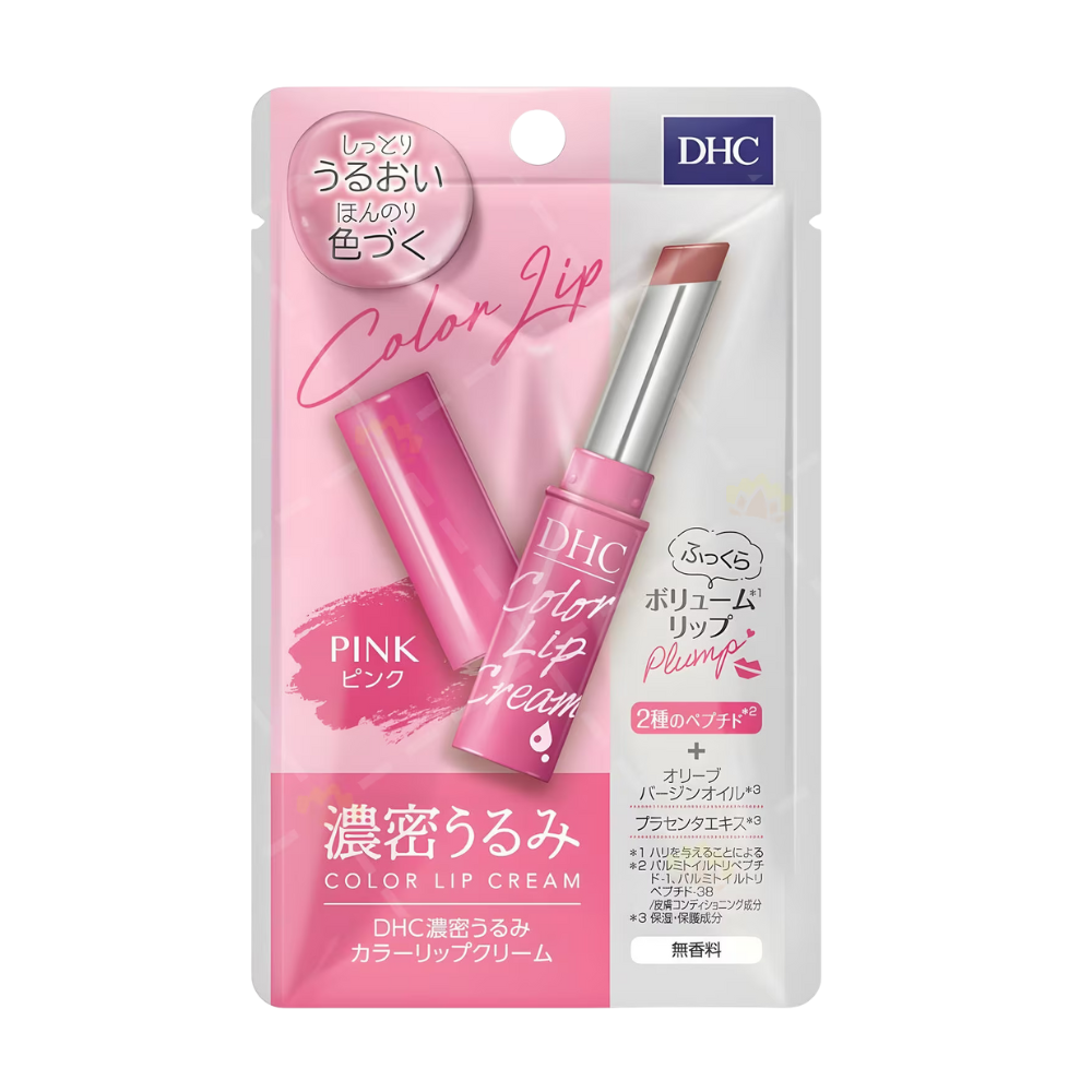 DHC 變色純橄欖潤唇膏 粉紅色 1.5g (Barcode:4511413310014)