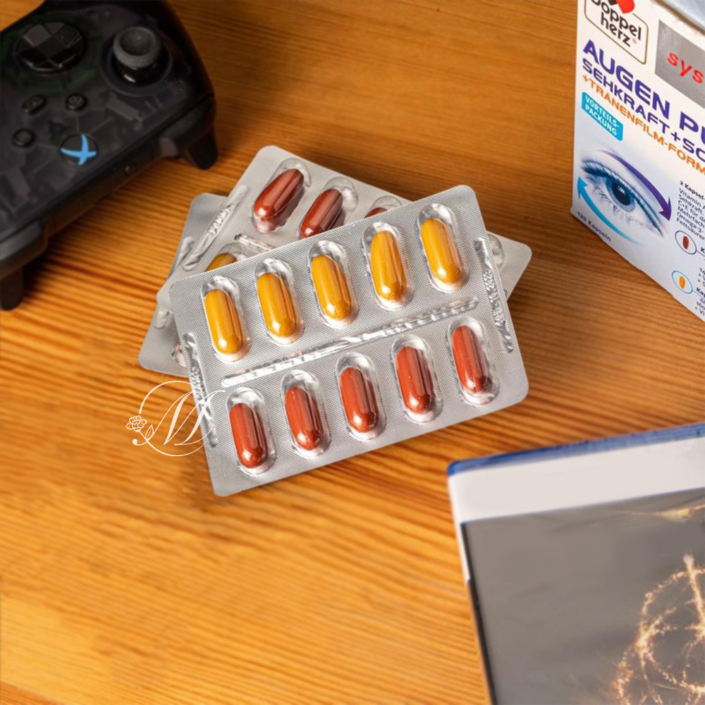 德國 雙心 Doppelherz 高階 護眼 膠囊 120粒