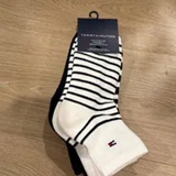 [S] TOMMY HILFIGER MULTI XW05149 QUARTER TOP SOCKS, 198296300116 (SUZZ70)