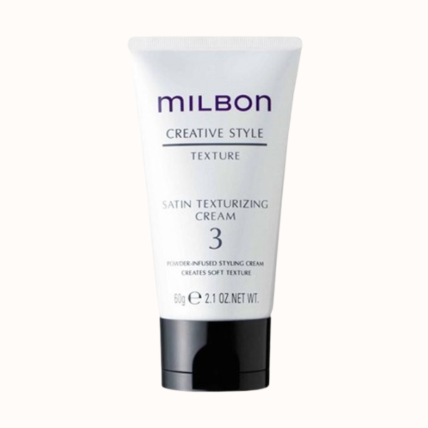 MILBON -  CREATIVE STYLE SATIN TEXTURIZING CREAM 3  創意風格緞面質感霜 60g