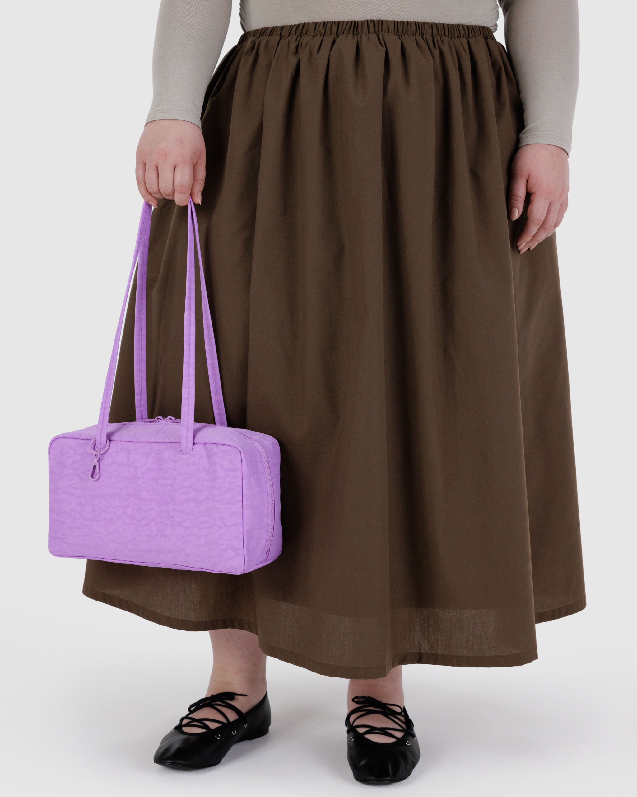 Nylon Bowler Bag - Rose | BAGGU