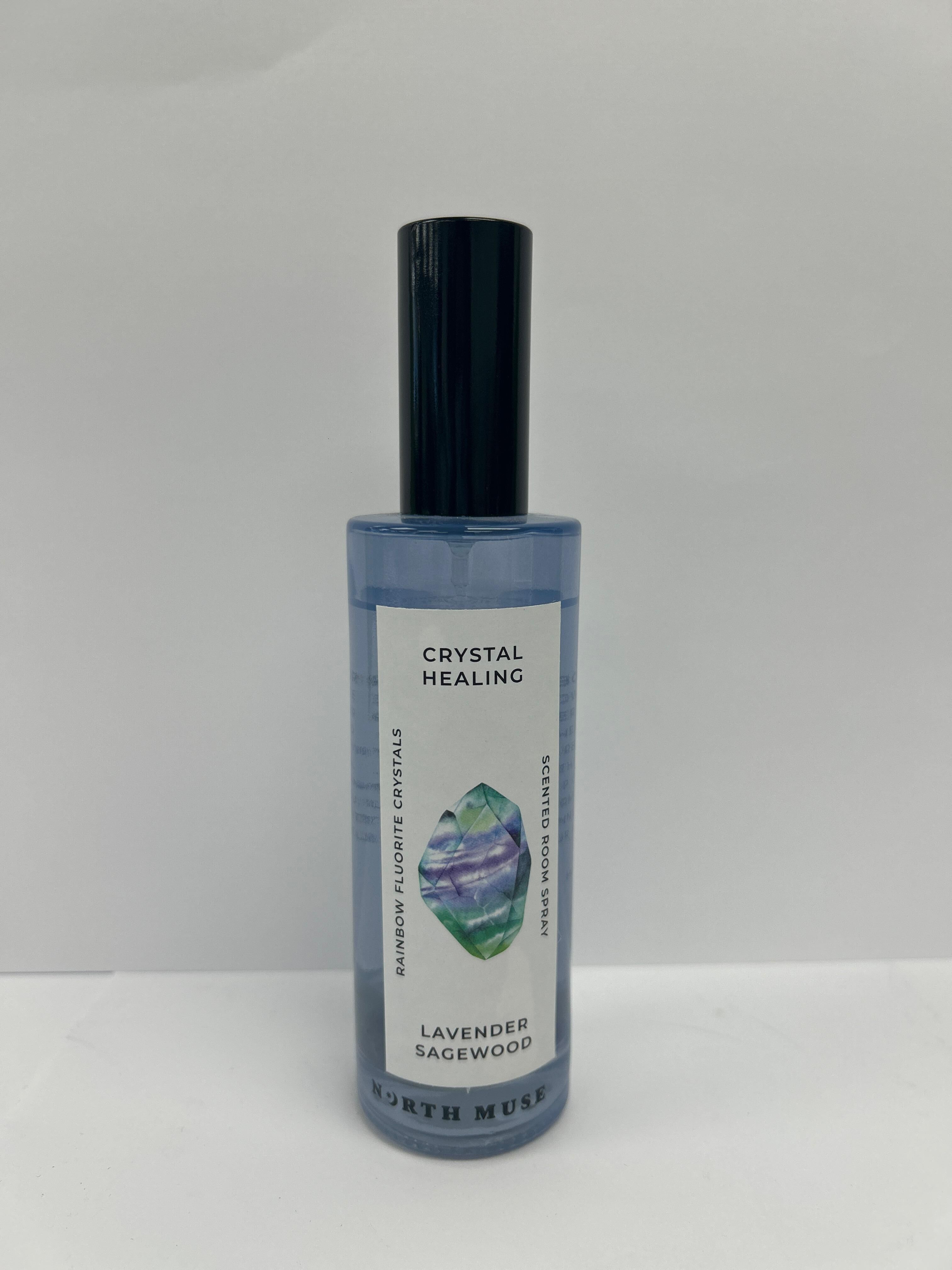 North Muse Scented Room Spray Rainbow Fluorite Crystals 100ml
