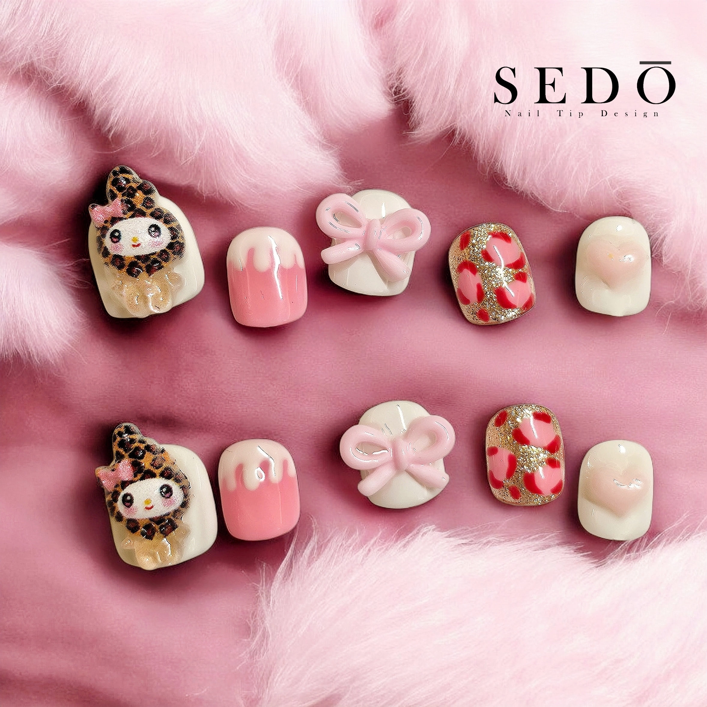 ■兒童甲■豹紋美樂蒂