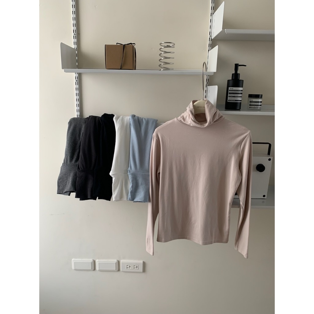 【imfine】秋冬必備 堆堆領內搭上衣 #9813