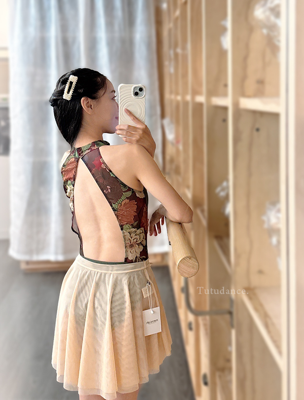 葡萄牙 Ballet Rosa【BR-AVERY 小高領削肩舞衣】