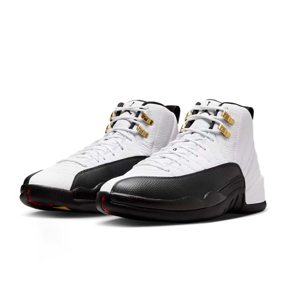 Nike Air Jordan 12 Taxi 白黑 籃球鞋 CT8013-117