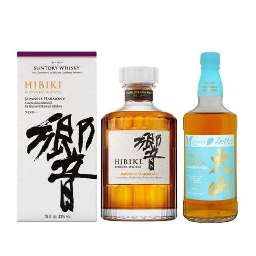 響 Japanese Harmony 700 ml + 松井 大山 水楢桶威士忌 700ml 套裝 (住戶尊享優惠)