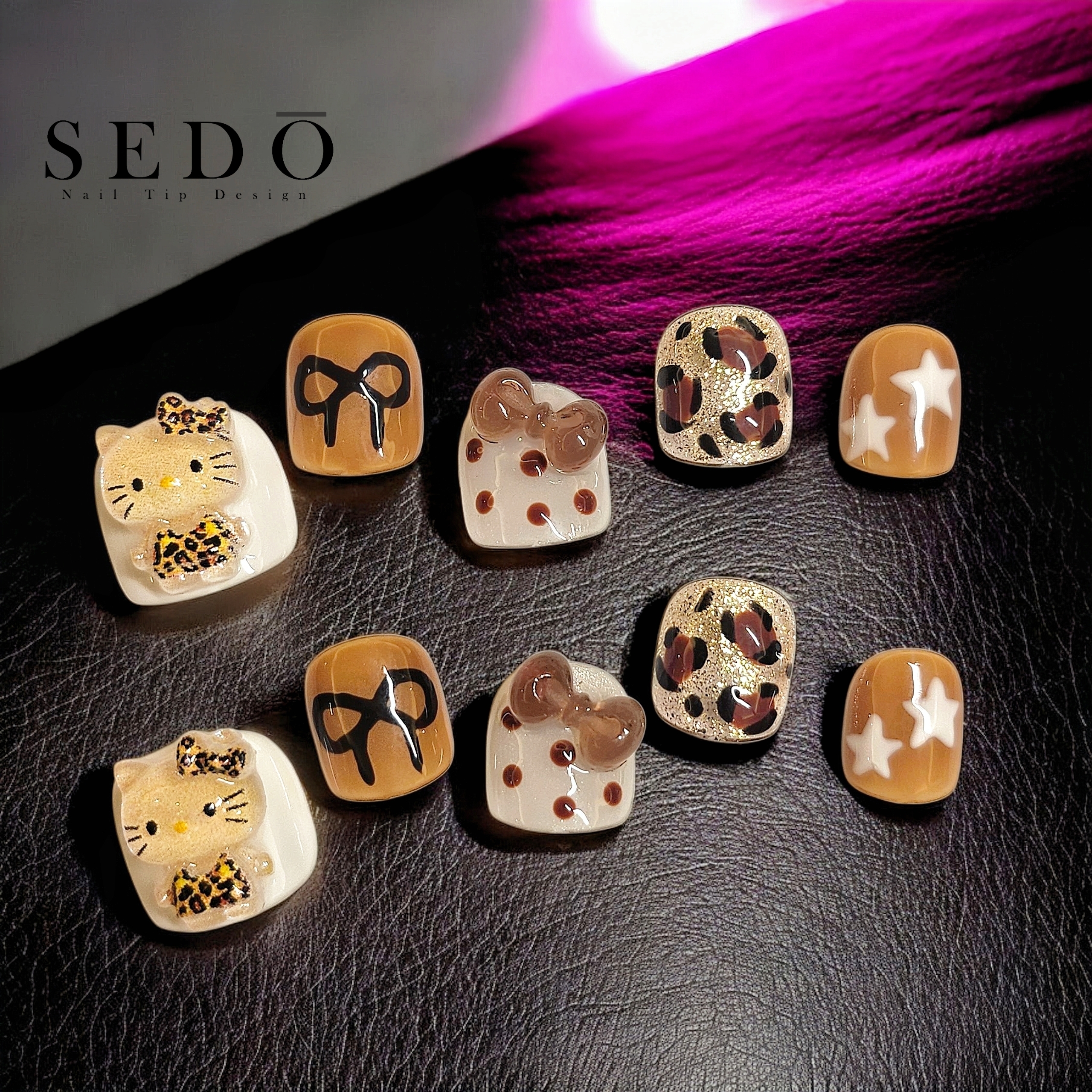 ■兒童甲■豹紋凱蒂貓