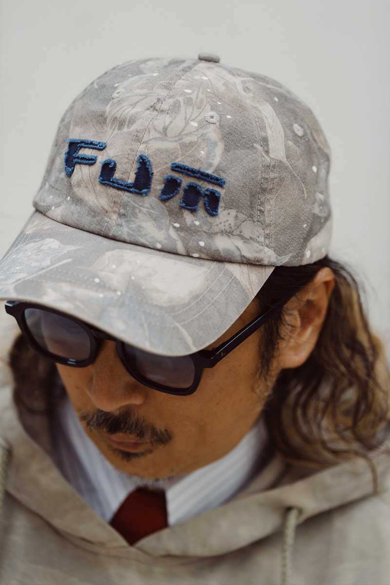 Japanese applique Cap｜Dry leaves｜Hong Kong Original Design