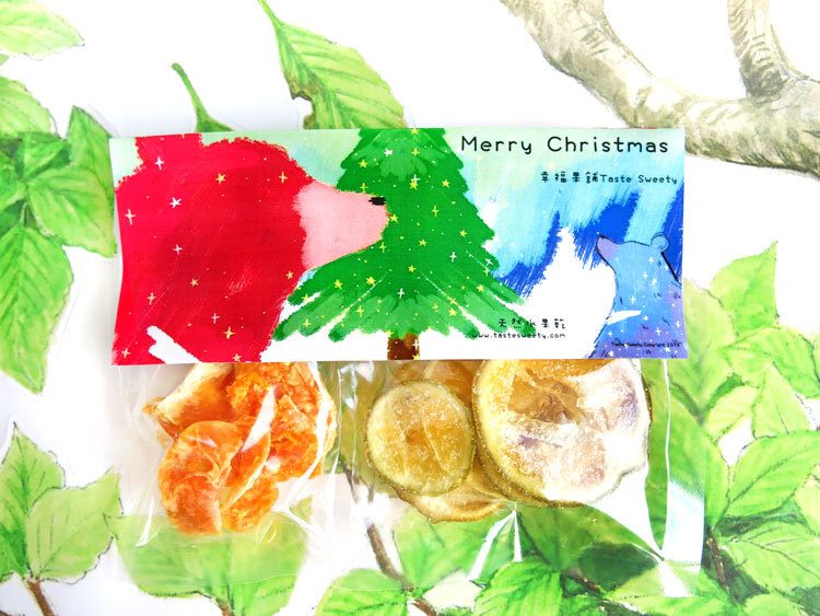 聖誕節熊水果乾雙享包