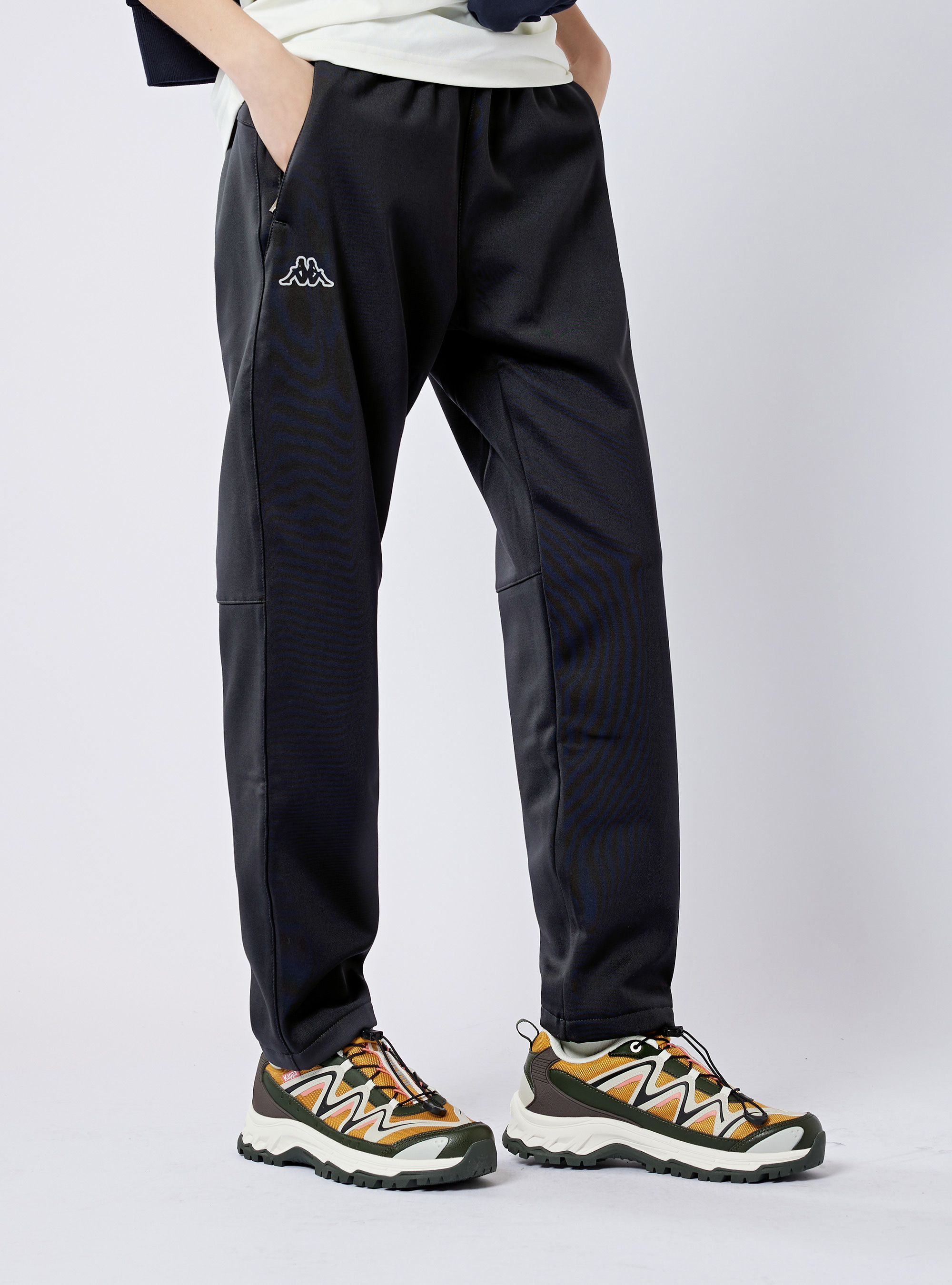 男女適穿 保暖刷毛修身運動長褲