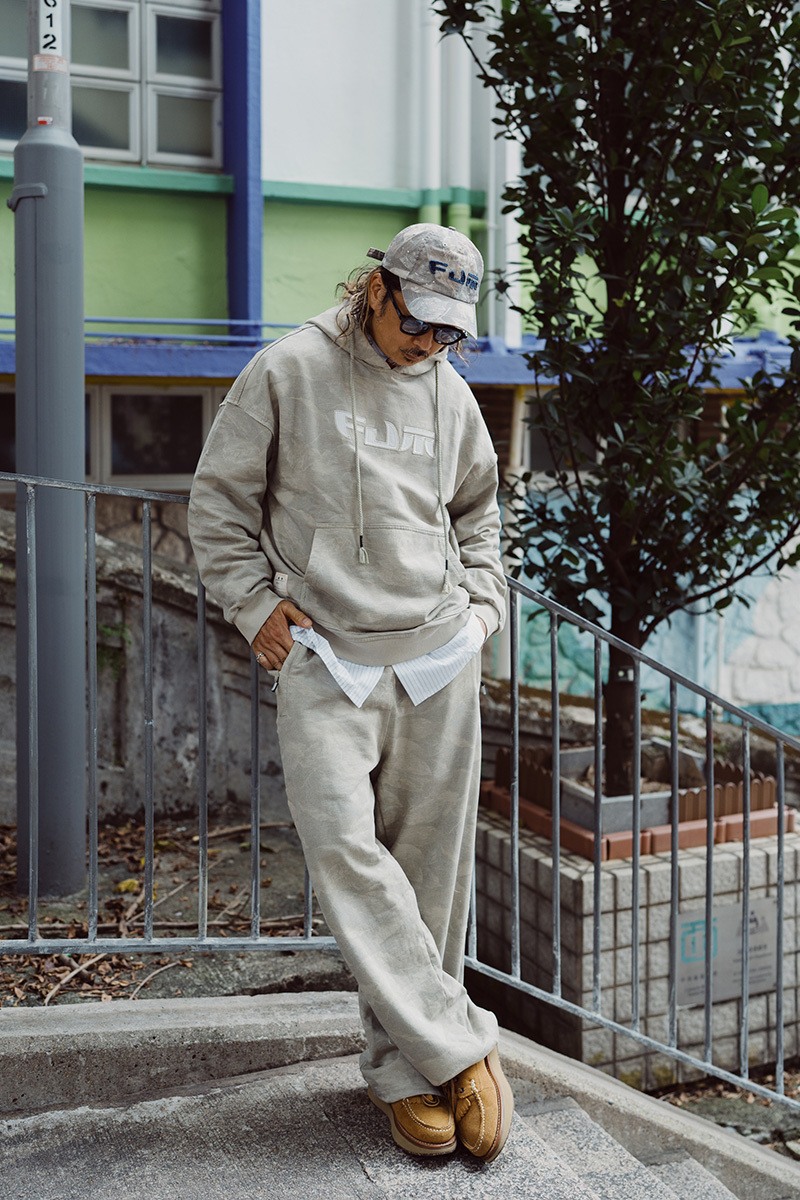 Japanese applique hoodies｜Dry leaves｜Hong Kong Original Design