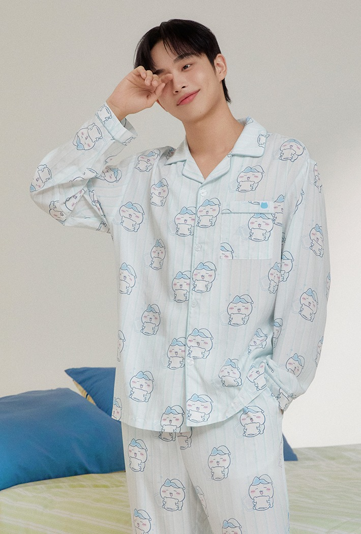 2025 新款！SPAO X CHIIKAWA 長袖睡衣 (3 Colours)