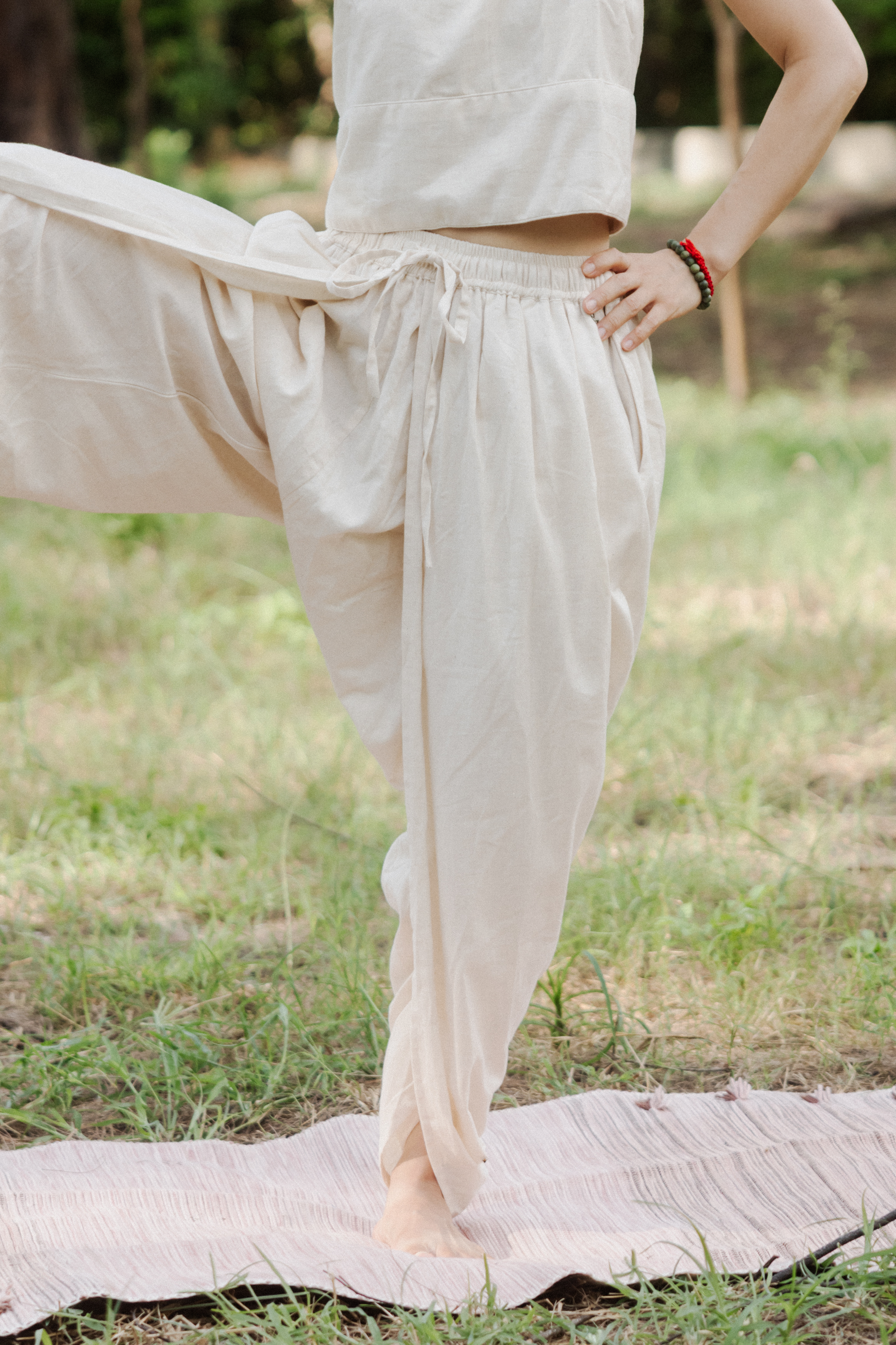 Akasha_女傳統印度裰摺瑜伽褲