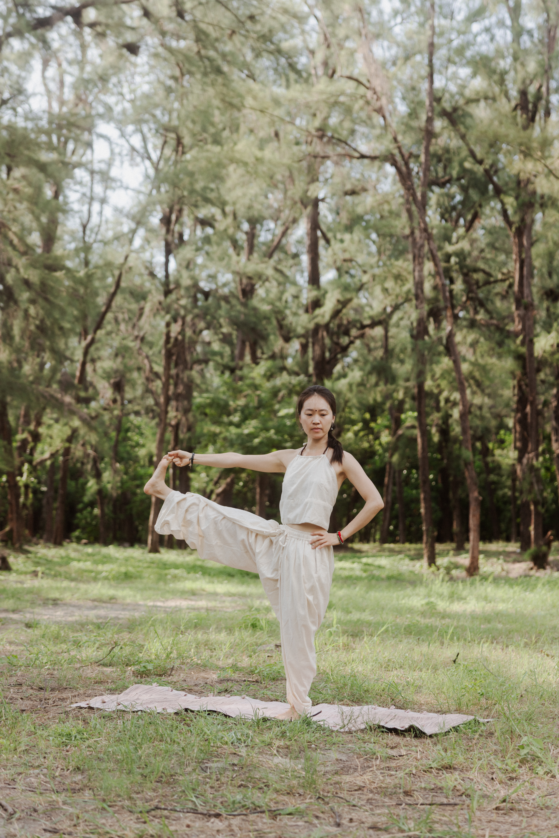 Akasha_女傳統印度裰摺瑜伽褲