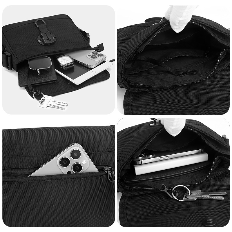 STRIKE-DOWN下拉快開扣設計斜肩包【BGHF12】