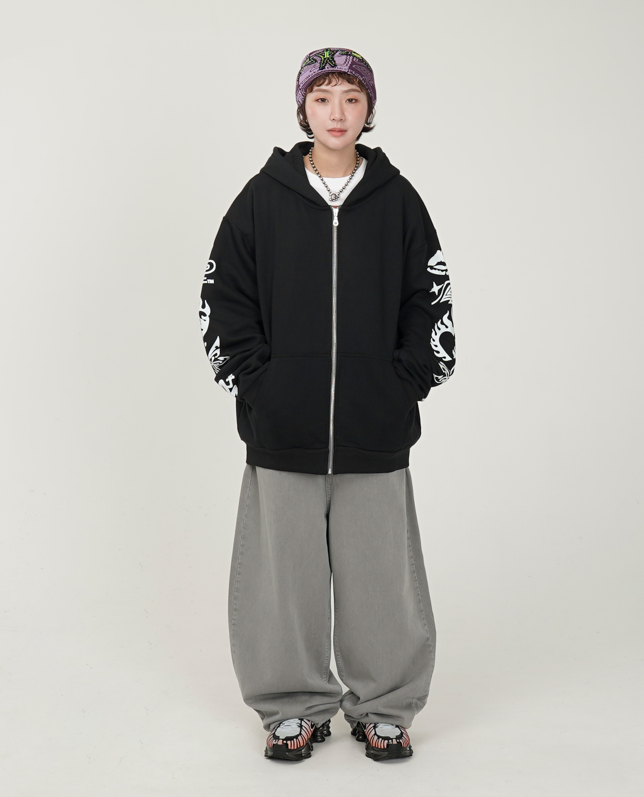 PLZ MAKE IT RUINS Elemental Zip-Up Hoodie - 25FW