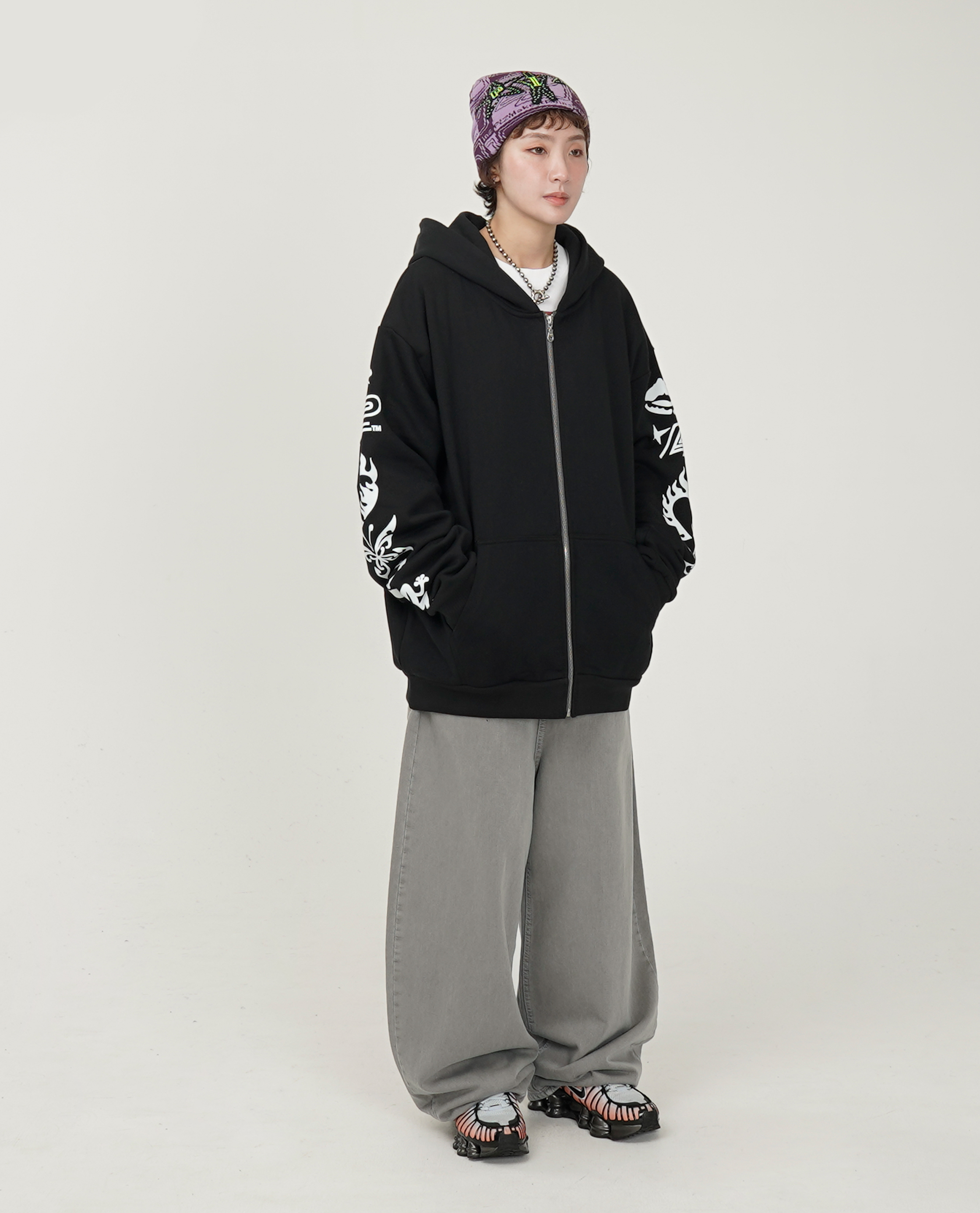 PLZ MAKE IT RUINS Elemental Zip-Up Hoodie - 25FW