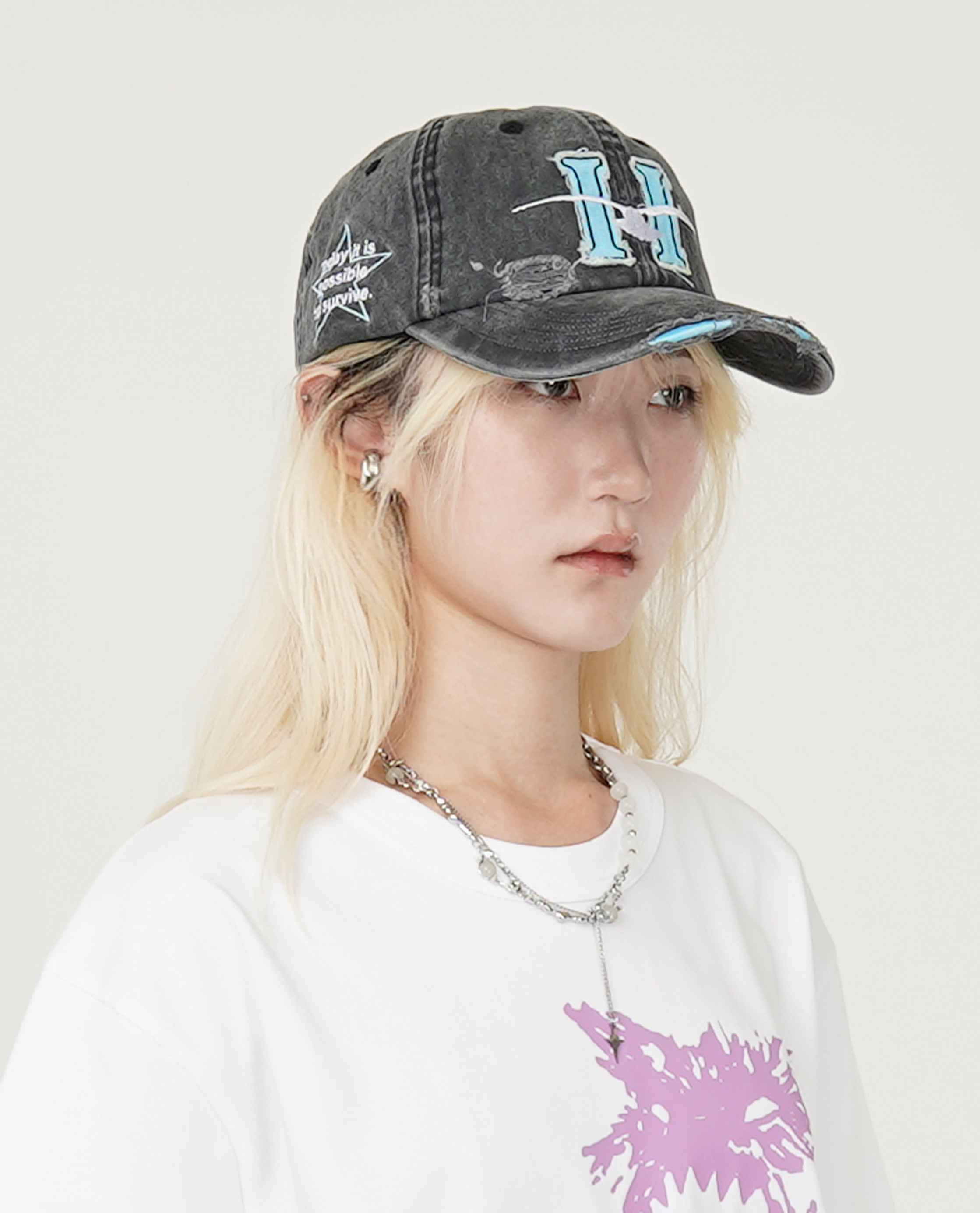 PLZ MAKE IT RUINS Headache - II Cap - 25FW