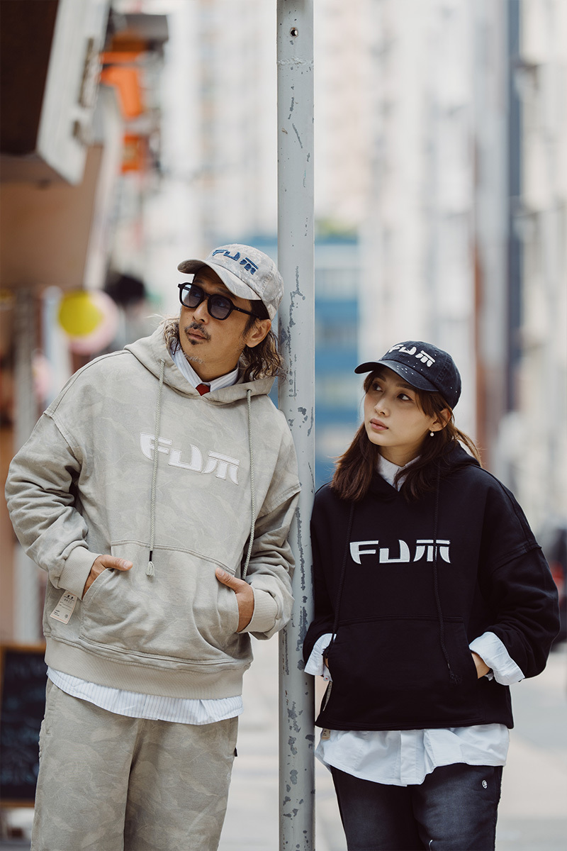 Japanese applique hoodies｜Dry leaves｜Hong Kong Original Design