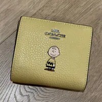 [S] COACH SV/HAY MULTI CBN90 CCH X PEANUTS SNAP WALLET, 196395833337 (SUZZ43)