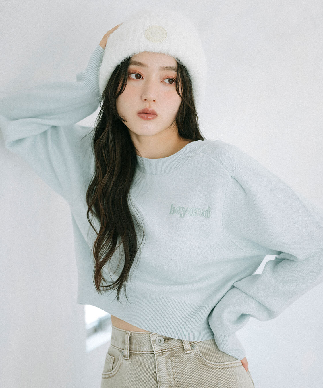 [預購] 折扣 COCO DEAL 休閒感字母刺繡針織衫