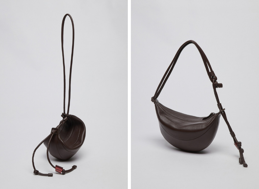 韓國代購 Archivepke Small fling bag(Choco spread)羊皮