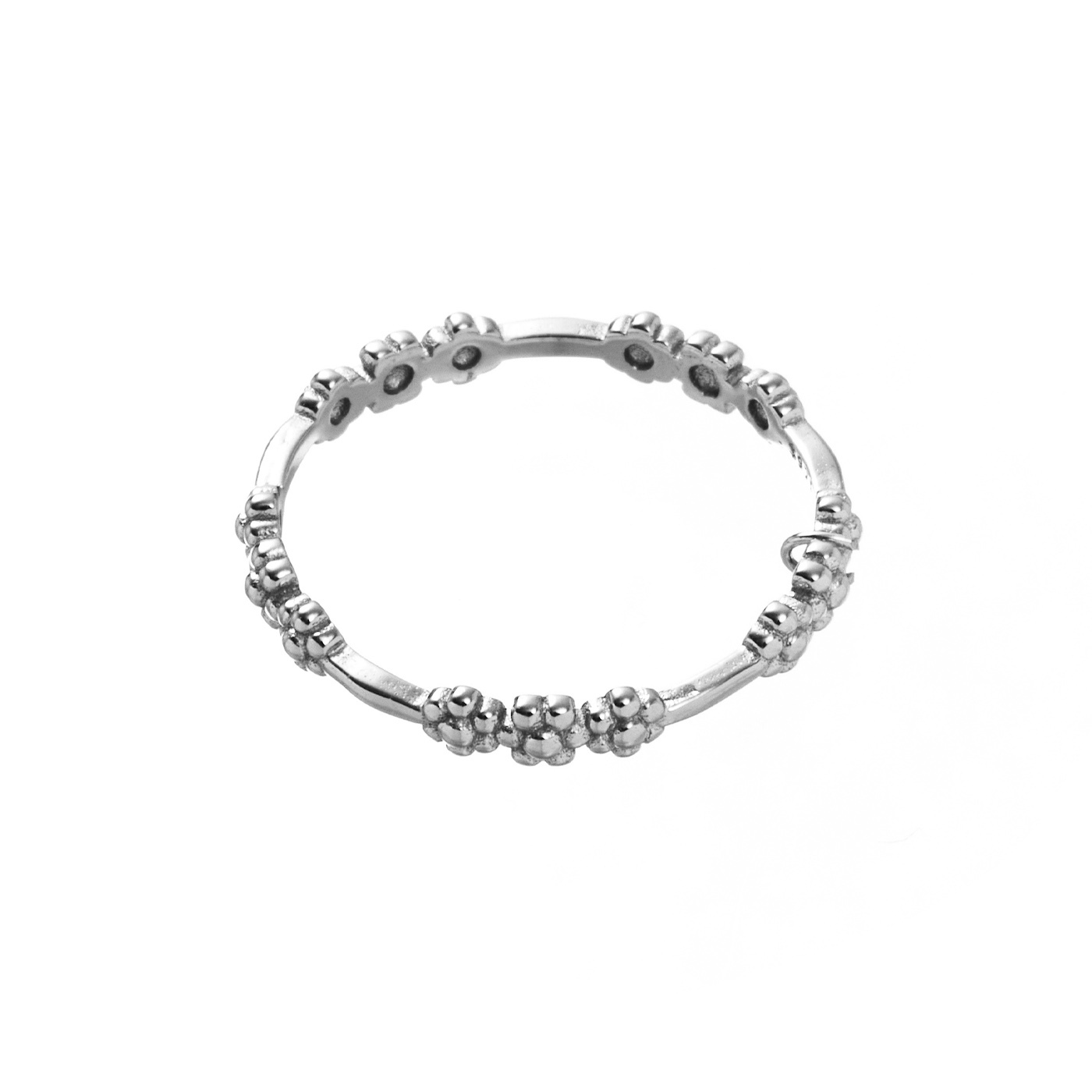 平價飾品,純銀,花,戒指