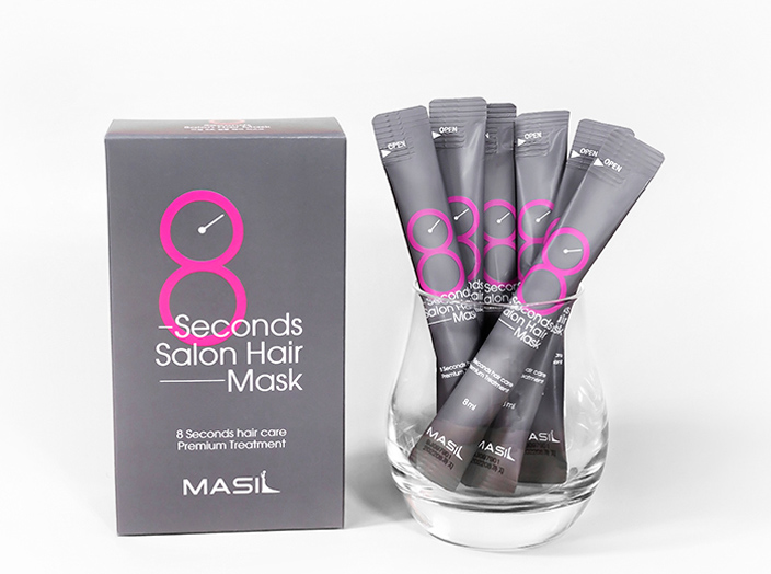 【直播】Masil LL110918 8秒沙龍液體熱蒸發膜旅行裝(柔順絲滑)(2盒裝)