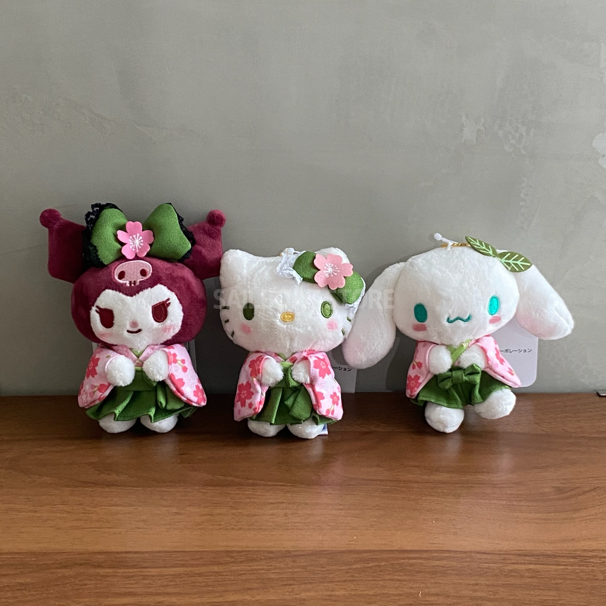 #預購 🇯🇵日本 三麗鷗 抹茶和服系列 吊飾娃娃